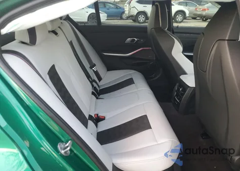 2023 BMW M3 Competition z USA, uszkodzony, nr VIN WBS33AY08PFN61772